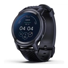 Чорний смарт-годинник Motorola Moto Watch 100 46 мм з GPS