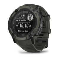 Зелений розумний годинник Garmin Instinct 2X Solar 50mm GPS