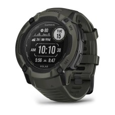 Зелений розумний годинник Garmin Instinct 2X Solar 50mm GPS