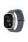 Apple Watch Ultra 3 GPS + Cellular Natural Titanium Gray 49mm Ocean navy blue Band