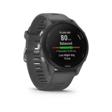 Смарт-годинник Garmin Forerunner 255 45 мм із графітовим GPS