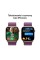 Смарт-годинник Apple Watch Series 10 GPS + стільниковий корпус, 46 мм, алюмінієвий спортивний ремінець із рожевого золота та стиглої сливи