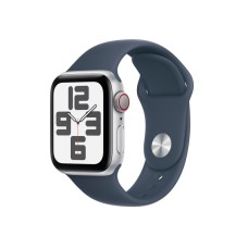 Apple Watch SE 2 40/Сріблястий алюміній/Спортивний ремінець Storm Blue M/L LTE