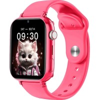 Розумний годинник Maxcom FW59 Kiddo LTE рожевий + окуляри Real Shades