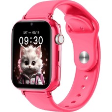 Розумний годинник Maxcom FW59 Kiddo LTE рожевий + окуляри Real Shades