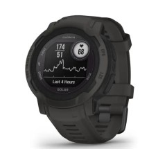 Графітовий смарт-годинник Garmin Instinct 2 Solar 45 мм із GPS