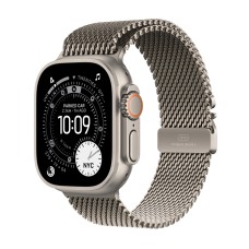 Apple Watch Ultra 3 GPS + Cellular Natural Titanium Gray 49mm Natural Titanium Milanese Band S