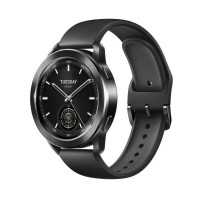 Чорний розумний годинник Xiaomi Watch S3 47 мм з GPS