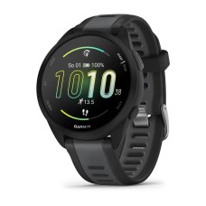 Чорний смарт-годинник Garmin Forerunner 165 43 мм з GPS