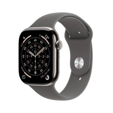 Apple Watch Series 11 GPS + Cellular 46mm Titanium Natural Mountain Grey Sport Band S/M