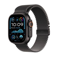 Apple Watch Ultra 2 GPS + Cellular Titanium Black Case 49mm Titanium Black Milanese Loop Size L