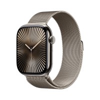 Apple Watch Series 10 GPS + Cellular case 46mm natural titanium natural Milanese браслет M/L