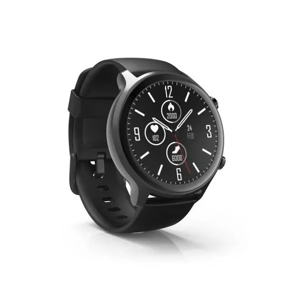 Смарт-годинник Hama Fit Watch 6910 46 мм із GPS, чорний