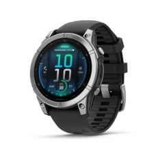 Смарт-годинник Garmin Fenix E 47mm GPS сріблястий