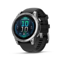 Смарт-годинник Garmin Fenix E 47mm GPS сріблястий