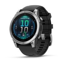 Смарт-годинник Garmin Fenix E 47mm GPS сріблястий