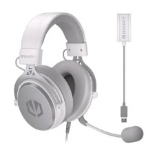 Дротові навушники з мікрофоном Endorf Viro Plus USB Onyx White White