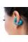 Бездротові навушники JLab Flex Open Air Clip Bluetooth 5.4 turquoise