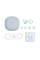 Бездротові навушники Baseus AirNora 2 Bluetooth 5.3 Blue