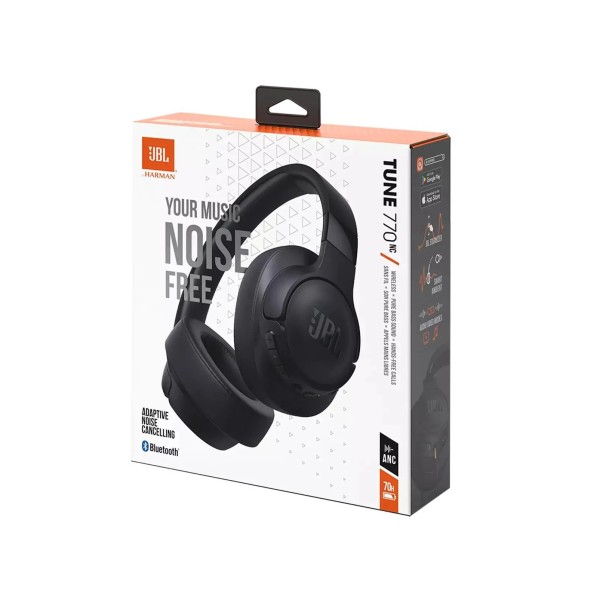 Бездротові навушники JBL Tune 770NC Bluetooth 5.3 black Бездротові навушники JBL Tune 770NC Bluetooth 5.3 black