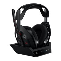 Дротові навушники з мікрофоном Logitech Astro A50 (Gen 5) Lightspeed Black