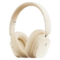 Бездротові навушники Baseus Bowie H1i ANC Bluetooth 5.3 creamy