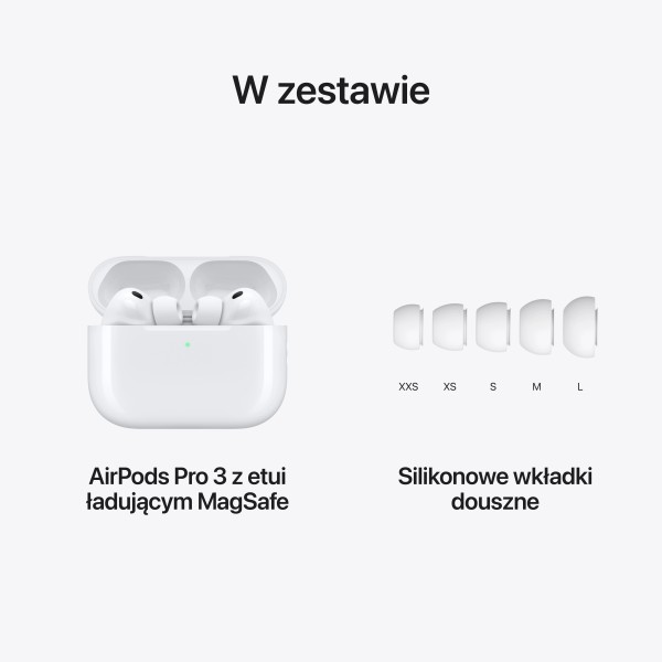 Навушники Apple AirPods Pro 3rd Generation with MagSafe Case USB/C Bluetooth White Навушники Apple AirPods Pro 3rd Generation with MagSafe Case USB/C Bluetooth White