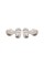 Бездротові навушники Motorola Moto Buds Loop sound by BOSE Bluetooth 5.4 Champagne Swarovski Crystals