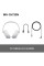 Бездротові навушники Sony WH-CH720N ANC Bluetooth 5.2 white