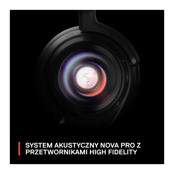 Бездротові навушники з мікрофоном SteelSeries Arctis Nova Pro X Wireless black