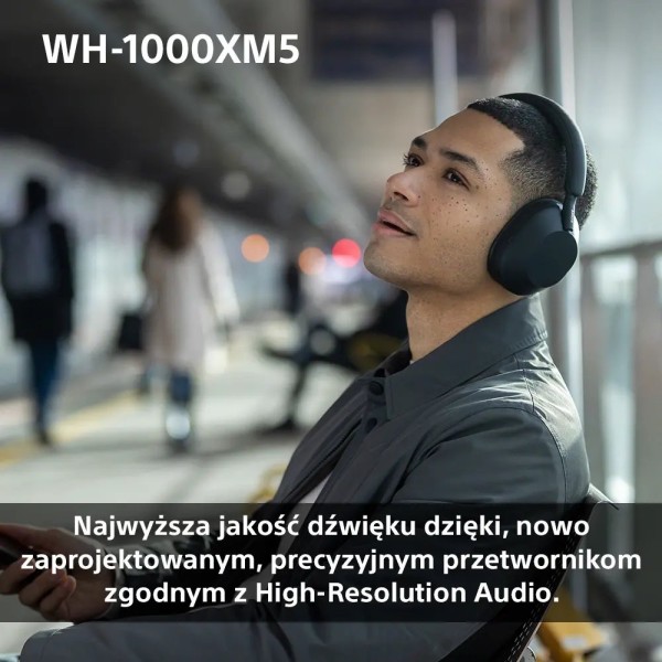 Бездротові навушники Sony WH-1000XM5 ANC Bluetooth 5.2 blue