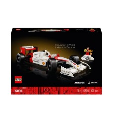 LEGO Icons 10330 McLaren MP4/4 і Айртон Сенна