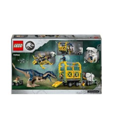 Конструктор LEGO Jurassic World 76966 Транспортна вантажівка Алозавр