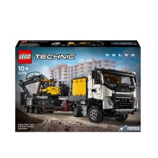 LEGO Technic 42175 Вантажівка Volvo FMX і електричний екскаватор EC230