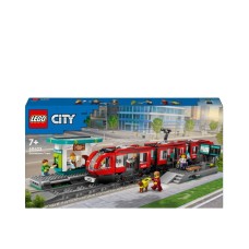 LEGO City Trains 60423 Міський трамвай зі станцією