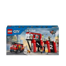 LEGO City 60414 Пожежна станція з пожежною машиною