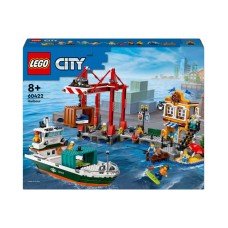 LEGO City 60422 Приморський порт із вантажним кораблем