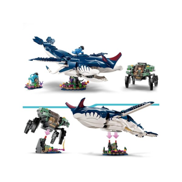 LEGO Аватар 75579 Паякан Тулкун і моховий краб